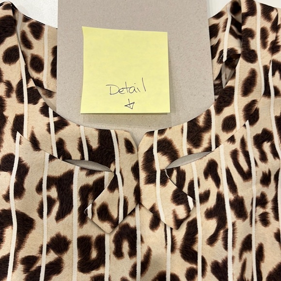 Cabi Ginger Top Tunic M leopard - Picture 6 of 13